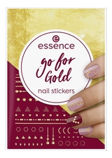 essence Наклейки для ногтей Nail Stickers Go For Gold