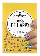 essence Наклейки для ногтей Nail Stickers Hey, Be Happy