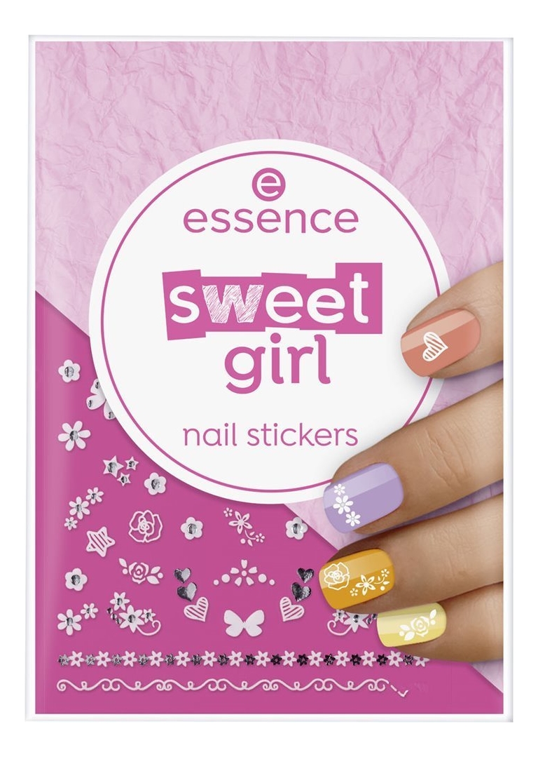 Купить Наклейки для ногтей Nail Stickers Sweet Girl, essence
