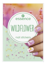 essence Наклейки для ногтей Nail Stickers Wildflower