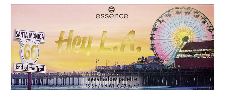 

Палетка теней для век Hey L.A. Eyeshadow Palette 13,5г