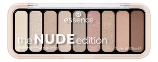 Палетка теней для век The Nude Edition Eyeshadow Palette 10г No10 Pretty In Nude