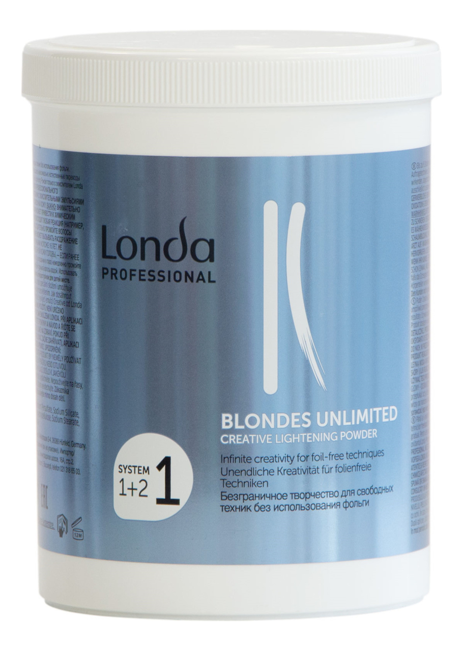Креативная осветляющая пудра для волос Blondes Unlimited: Пудра 400мл