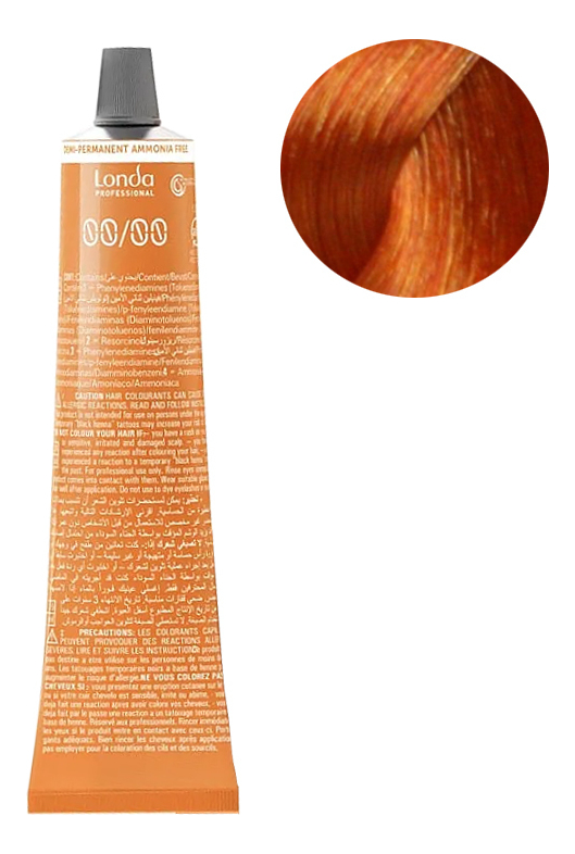 Крем-краска для интенсивного тонирования волос Ammonia Free 60мл: 0/34 Золотисто-медный микстон