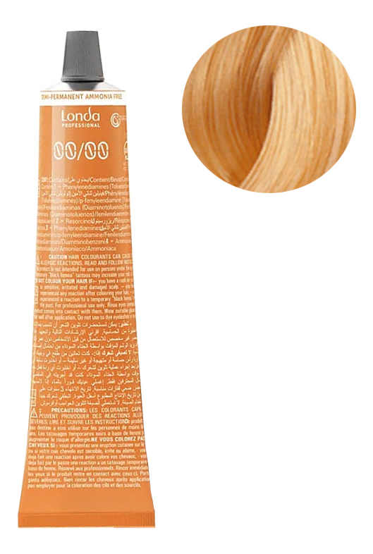 Крем-краска для интенсивного тонирования волос Ammonia Free 60мл: 10/3 Яркий блонд золотистый
