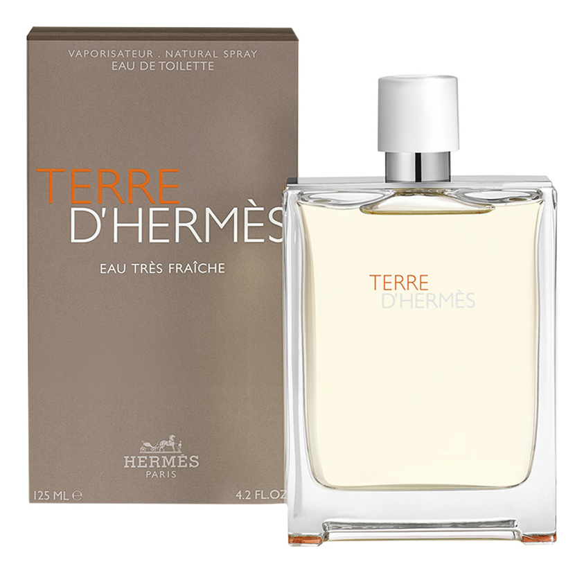 

Terre D'Hermes Eau Tres Fraiche: туалетная вода 125мл, Terre D'Hermes Eau Tres Fraiche