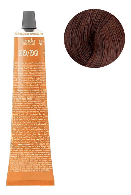 Купить Крем-краска для интенсивного тонирования волос Ammonia Free 60мл: 6/75 Темный блонд коричнево-красный, Londa Professional