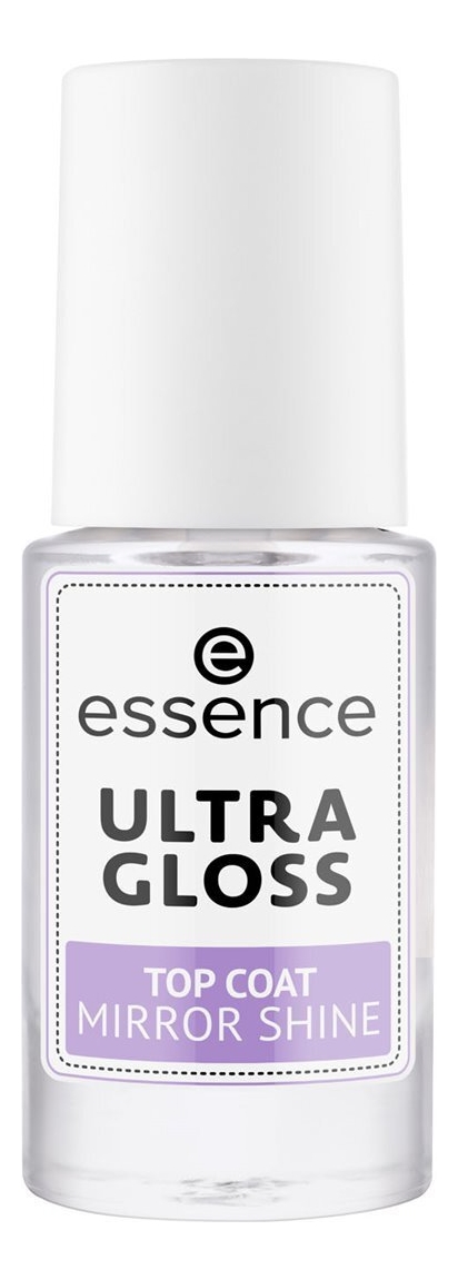 

Ультраглянцевое верхнее покрытие для ногтей Ultra Gloss Top Coat Mirror Shine 8мл