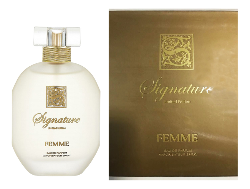 

Signature Femme Limited Edition: парфюмерная вода 100мл, Signature Femme Limited Edition