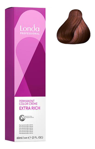 Стойкая крем-краска для волос Permanent Color Creme Extra Rich 60мл: 7/74 Блонд коричнево-медный