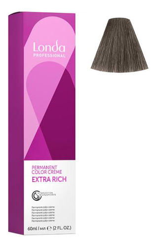 Стойкая крем-краска для волос Permanent Color Creme Extra Rich 60мл: 7/18 Жареный миндаль