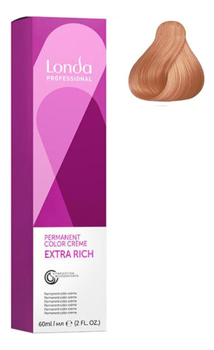 Стойкая крем-краска для волос Permanent Color Creme Extra Rich 60мл: 9/7 Очень светлый блонд коричневый