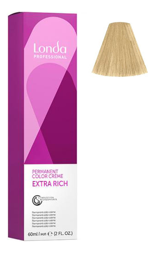 Стойкая крем-краска для волос Permanent Color Creme Extra Rich 60мл: 9/13 Песочный бежевый