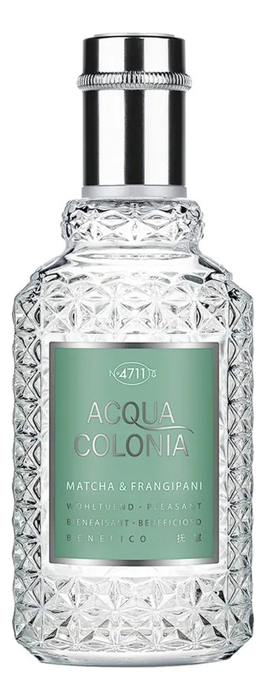 

4711 Acqua Colonia Matcha & Frangipani: одеколон 50мл, 4711 Acqua Colonia Matcha & Frangipani