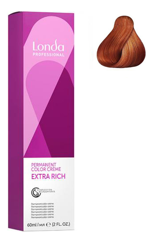 

Стойкая крем-краска для волос Permanent Color Creme Extra Rich 60мл: 8/44 Светлый блонд интенсивно-медный, Стойкая крем-краска для волос Permanent Color Creme Extra Rich 60мл