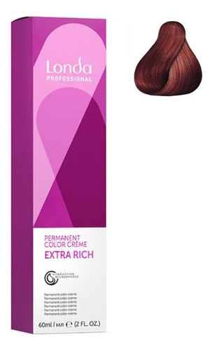 Стойкая крем-краска для волос Permanent Color Creme Extra Rich 60мл: 8/41 Светлый блонд медно-пепельный