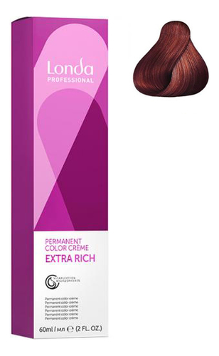 

Стойкая крем-краска для волос Permanent Color Creme Extra Rich 60мл: 8/4 Светлый блонд медный, Стойкая крем-краска для волос Permanent Color Creme Extra Rich 60мл