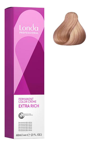 

Стойкая крем-краска для волос Permanent Color Creme Extra Rich 60мл: 8/96 Светлый блонд сандрэ фиолетовый, Стойкая крем-краска для волос Permanent Color Creme Extra Rich 60мл