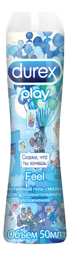 

Интимный гель-смазка Play Feel Doodle 50мл