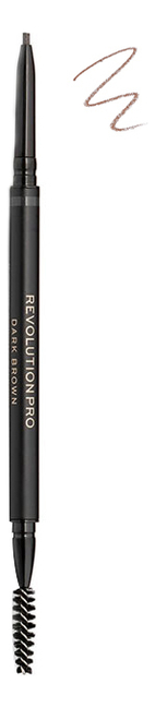 Купить Контурный карандаш для бровей со щеточкой Define & Fill Brow Pencil: Warm Brown, Контурный карандаш для бровей со щеточкой Define & Fill Brow Pencil, Revolution PRO