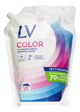 Концентрированное жидкое средство для стирки Color Pussipakkaus