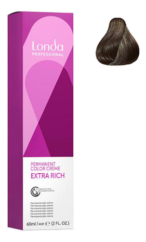 

Стойкая крем-краска для волос Permanent Color Creme Extra Rich 60мл: 6/3 Темный блонд золотистый, Стойкая крем-краска для волос Permanent Color Creme Extra Rich 60мл