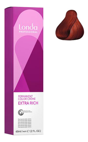 

Стойкая крем-краска для волос Permanent Color Creme Extra Rich 60мл: 6/45 Темный блонд медно-красный, Стойкая крем-краска для волос Permanent Color Creme Extra Rich 60мл