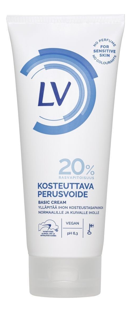 

Базовый питательный крем для тела Kosteuttava Perusvoide 200мл