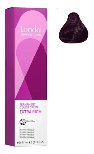 

Стойкая крем-краска для волос Permanent Color Creme Extra Rich 60мл: 4/75 Шатен коричнево-красный, Стойкая крем-краска для волос Permanent Color Creme Extra Rich 60мл