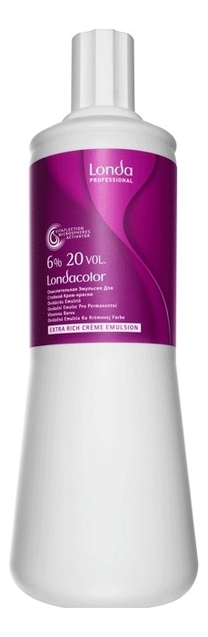 Окислительная эмульсия для волос Londacolor Extra Rich Creme Emulsion 6%: Эмульсия 1000мл окислительная эмульсия для волос londacolor extra rich creme emulsion 60мл эмульсия 1 9% 6vol