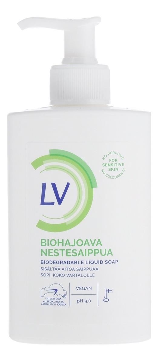 

Жидкое мыло Biohajoava Nestesaippua: Мыло 300мл, Жидкое мыло Biohajoava Nestesaippua