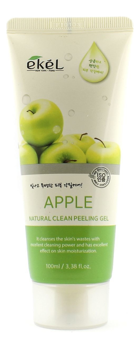 Пилинг-скатка для лица с экстрактом зеленого яблока Apple Natural Clean Peeling Gel 100мл: Пилинг-скатка 100мл пилинг скатка для лица с экстрактом зеленого яблока apple natural clean peeling gel 100мл пилинг скатка 100мл