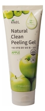 Ekel Пилинг-скатка для лица с экстрактом зеленого яблока Apple Natural Clean Peeling Gel