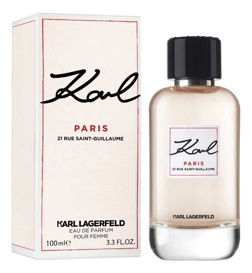 Karl Paris 21 Rue Saint Guillaume: парфюмерная вода 100мл karl lagerfeld парфюмерная вода 21 rue saint guillaume 60 мл