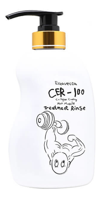Купить Маска-бальзам для волос с коллагеном CER-100 Collagen Coating Hair Muscle Treatment Rinse: Маска-бальзам 500мл, Elizavecca