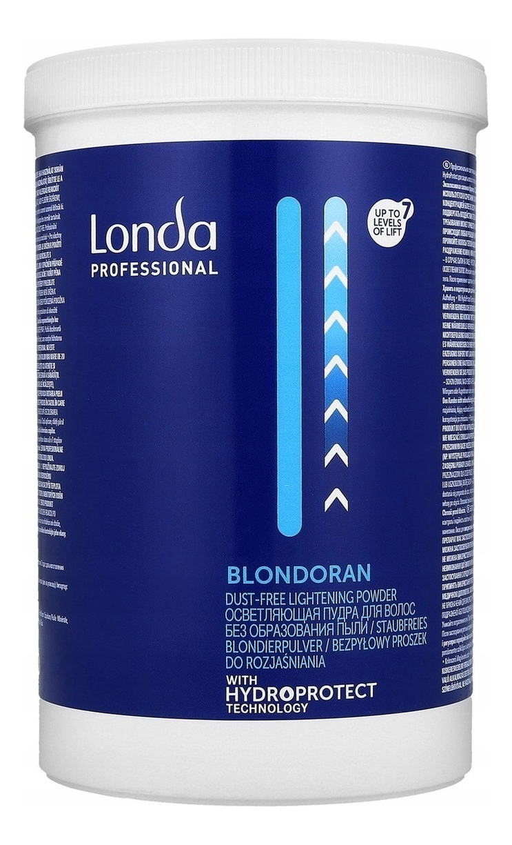 

Осветляющая пудра для волос Blondoran Blonding Powder: Пудра 500г (банка), Осветляющая пудра для волос Blondoran Blonding Powder