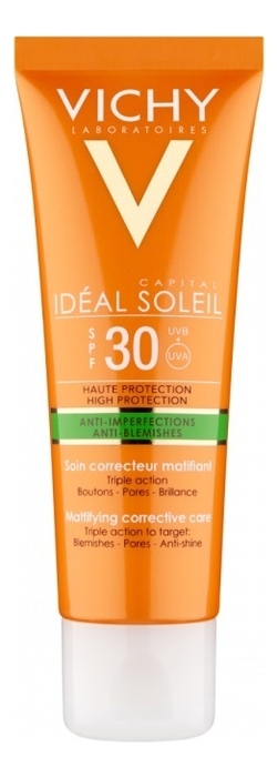 

Матирующий крем против несовершенств кожи Capital Ideal Soleil SPF30 50мл