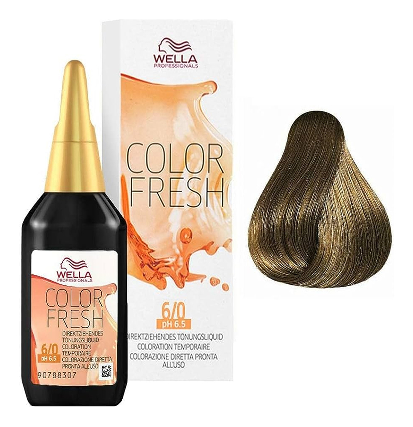 

Оттеночная краска для волос Color Fresh 75мл: 6/0 Жемчужный, Оттеночная краска для волос Color Fresh 75мл