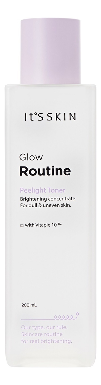 

Смягчающий тонер-пилинг для лица Glow Routine Peelight Toner 200мл