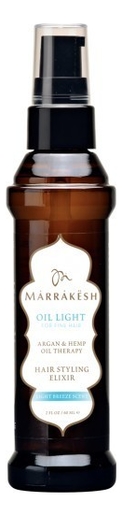 Ультра легкое масло для волос Oil Light Argan  Hemp Breeze 60мл