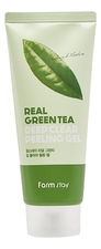 Farm Stay Очищающий пилинг-гель для лица с экстрактом зеленого чая Real Green Tea Deep Clear Peeling Gel 100мл
