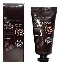 Mizon Крем для рук и ног с муцином улитки Snail Hand And Foot Cream 100мл