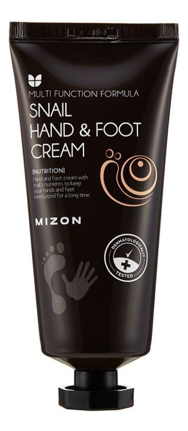 Крем для рук и ног с муцином улитки Snail Hand And Foot Cream 100мл крем для рук и ног с коллагеном collagen hand and foot cream 100мл