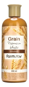 Выравнивающая эмульсия для лица с экстрактом ростков пшеницы Grain Premium White Emulsion 350мл