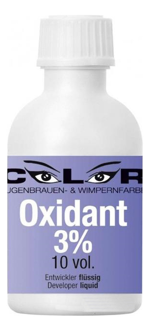 Окислитель для краски Color Oxidant 3%: Окислитель 50мл окислитель 3% refectocil oxidant жидкий 100 ml