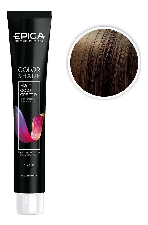 

Крем-краска для волос Color Shade 100мл: 6.31 Темно-русый карамельный, Крем-краска для волос Color Shade 100мл