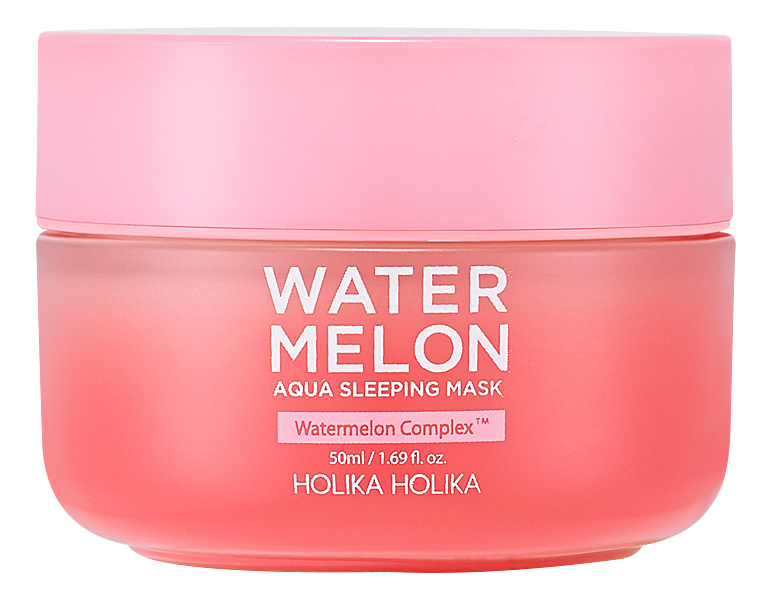 

Увлажняющая ночная маска с экстрактом арбуза Water Melon Aqua Sleeping Mask 50мл