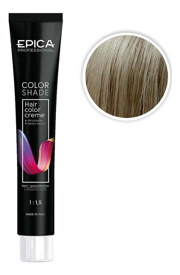 Купить Крем-краска для волос Color Shade 100мл: 8.1 Светло-русый пепельный, Epica Professional