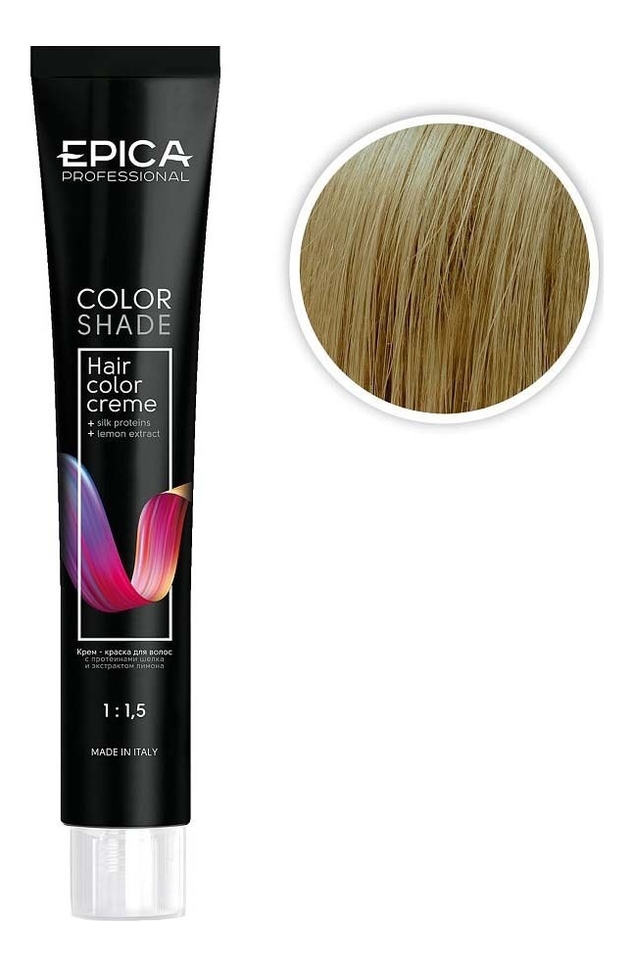 

Крем-краска для волос Color Shade 100мл: 9.32 Блондин бежевый, Крем-краска для волос Color Shade 100мл