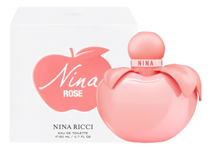 

Les Belles De Nina Nina Rose: туалетная вода 80мл, Les Belles De Nina Nina Rose